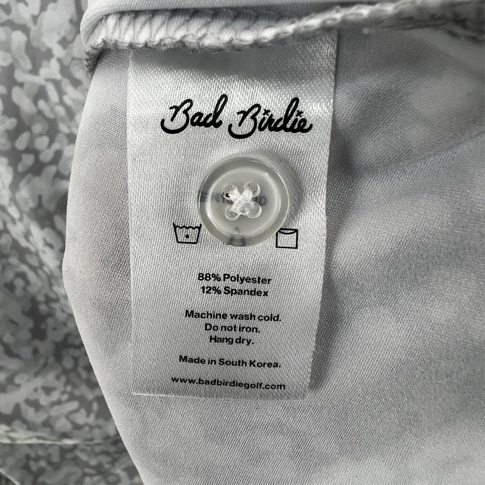 Bad Birdie Golf Polo Shirt Mens Medium AON Lansdowne Logo‎ Performance Stretch - Picture 14 of 16